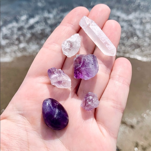 Amethyst Caged Necklace - Picture 7 of 7